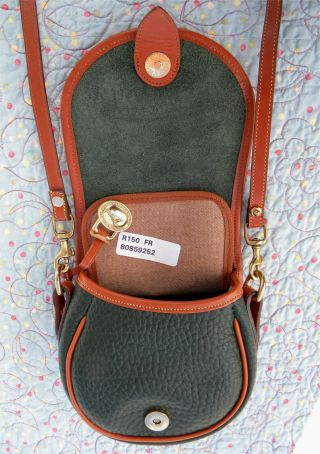 Vintage Dooney and Bourke Big Duck Shoulder Bag NWT Fir Green 5