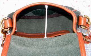 Vintage Dooney and Bourke Big Duck Shoulder Bag NWT Fir Green 6