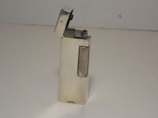 Vintage Dunhill Sterling Silver Rollalite Lighter - Switzerland