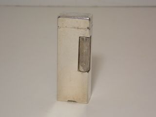 Vintage DUNHILL STERLING SILVER ROLLALITE LIGHTER - SWITZERLAND 2