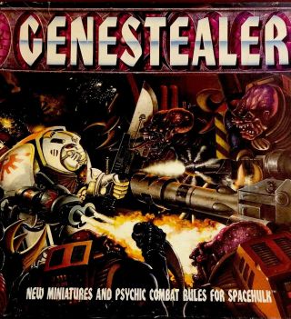 Vintage 1990s Genestealer Space Hulk Supplement From Games Workshop