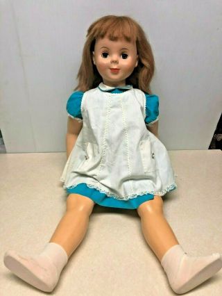 Vtg 1959 American Character Doll Betsy McCall ? Playpal Size 35 in Tall Linda ? 2