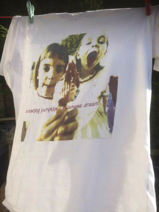 Smashing Pumpkins Tour Shirt 1993 Vintage Rock L Siamese Dream Download