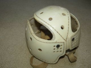 Cooper Weeks SK 10 Vintage Hockey Helmet 1960s Canada Canadian Head guard boxed 6
