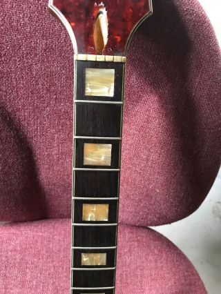 Vintage 1960 ' s Harmony H - 75 Guitar Neck 3