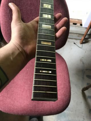 Vintage 1960 ' s Harmony H - 75 Guitar Neck 5