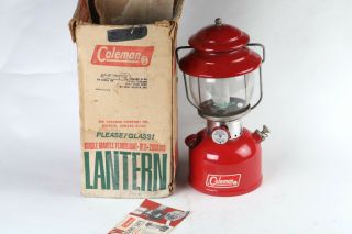 11 Vintage Coleman Camping Lantern 200a,  " 1966 - 3 ",  With An Box