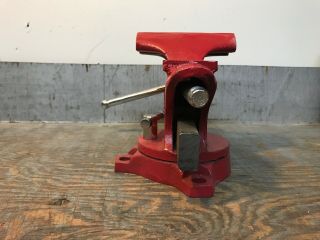 NOS Vintage SEARS Swivel Bench Vise with Anvil 4 - 1/2 inch.  9 - 51763 6