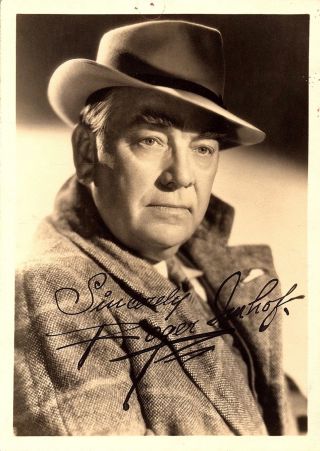 Roger Imhof Autographed Hand Signed Vintage 5x7 Photo 1940 