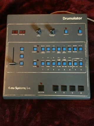 Vintage E - Mu Drumulator 7000 Drum Machine