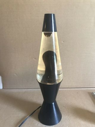 Vintage 16” Black Lava Lite Lamp