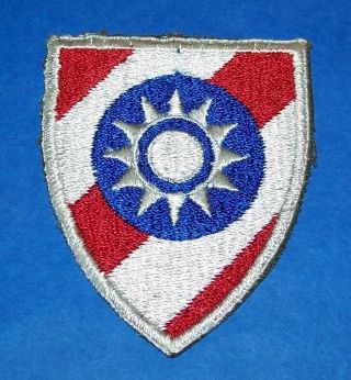 Cut - Edge Ww2 Cbi China Combat Training Command Patch