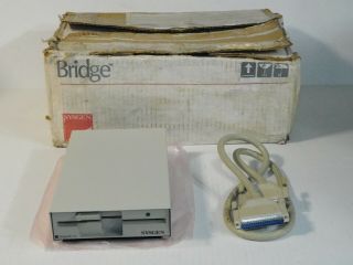 Nos Vtg Sysgen Bridge File 5.  25 " External Floppy Disk Drive Computer Pc Diskette