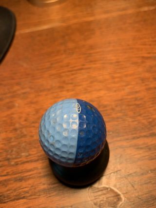 Vintage Ping Karsten Golf Ball Two Tone Dark Blue/light Blue (hard To Find Ball