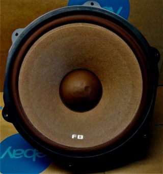 Vintage Cs - 99a Pioneer Pw 385a Woofer Speaker Fb,  Screws Loudspeaker