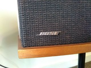 Vintage Bose 901 Series V Direct/Reflecting Speakers with Tulip Stands 11