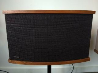 Vintage Bose 901 Series V Direct/Reflecting Speakers with Tulip Stands 8
