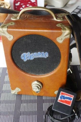 Vintage Pignose 7 - 100 Guitar Amplifier With Power Supply