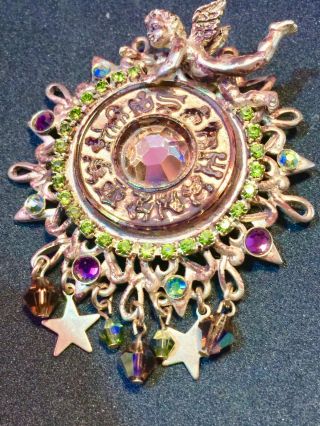 Kirk’s Folly Zodiac/astrological Brooch