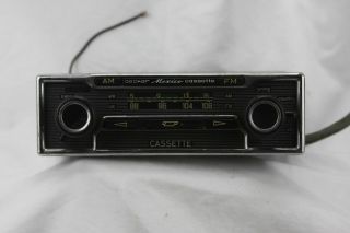 Vintage Mercedes Porsche Becker Mexico AM/FM Cassette,  Amplifier W123 W108 3