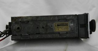 Vintage Mercedes Porsche Becker Mexico AM/FM Cassette,  Amplifier W123 W108 8