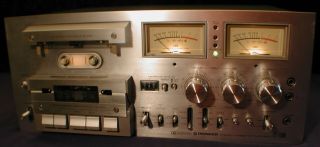 Vintage Pioneer Ct - F1000 Stereo Cassette Tape Deck Japan 1979 Rare