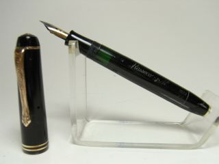 Rare Vintage Shorthand Kaweco 702a Pistonfiller Fountain Pen Flexy Ef Nib