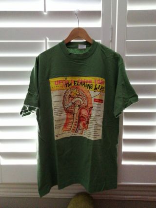 Ultra Rare Flaming Lips Tour Shirt 1994 Ufo 