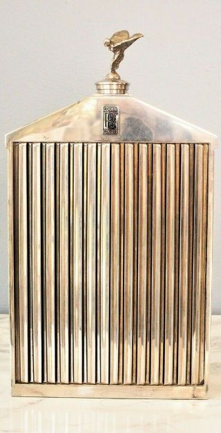 Rolls Royce Vintage Radiator Grille Decanter Made In England