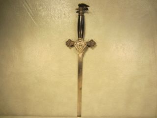 Vintage Antique 1800 ' s Knights Of Columbus Ceremonial Sword 1st Ed.  Flying Eagle 3