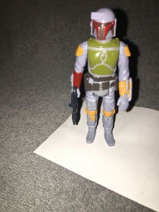 Kenner Vintage Star Wars Boba Fett Action Figure Complete With Gun Taiwan 1979