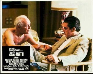 Godfather 2 Vintage Movie Poster Lobby Card 1974 Pacino Roth