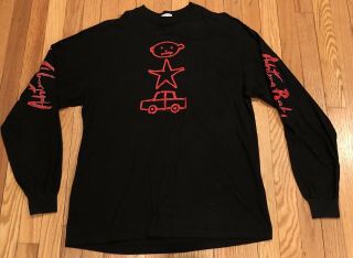 Vintage 1992 U2 Achtung Baby Long Sleeve Concert Tour T - Shirt Cond Lrg