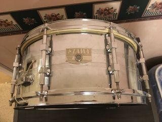 Vintage Tama Granstar Custom 14x6.  5 Steel Snare Drum