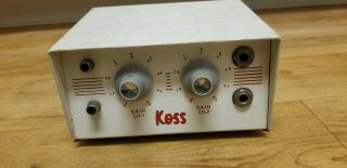 Vintage KOSS M - 1220 Tube Stereo Headphone Amp/Amplifier Rare Version 2