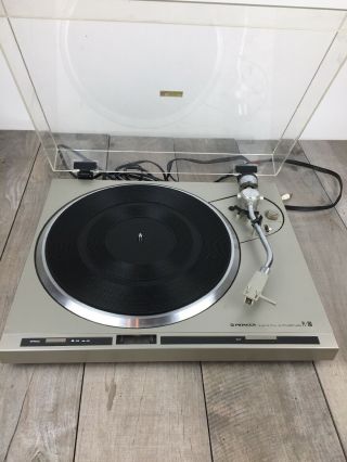 Vintage Pioneer Electronic Pl - 300 Direct Drive Stereo Turntable