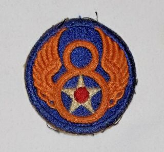 Ww2 Us Army Military 8th Air Force Shoulder Patch Insignia
