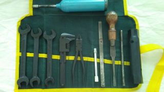 Vintage British Tool Kit Superslim T/w Spanners