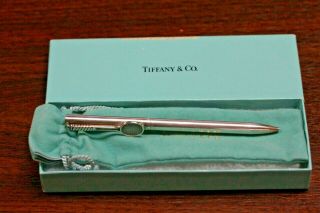 Vintage Tiffany And Co Sterling Silver Tennis Racket Racquet Pen
