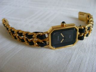 Vintage Iconic Chanel 1987 Ladies Gold Plated Quartz Watch - Order