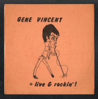 Gene Vincent - Live & Rockin 