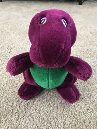 Dakin Lyons Barney Backyard Gang Purple Dinosaur 10 " Plush Vintage 90s
