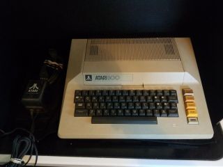 VINTAGE ATARI 800 HOME VIDEO GAME COMPUTER SYSTEM - 4