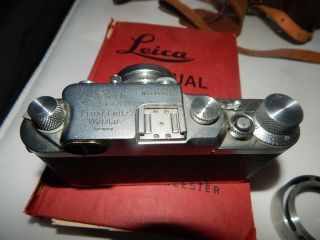 Vintage 1946/ 47 LEICA DRP IIIc Rangefinder Camera No.  415457 w lens Summitar 3