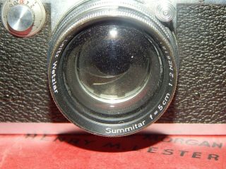 Vintage 1946/ 47 LEICA DRP IIIc Rangefinder Camera No.  415457 w lens Summitar 5