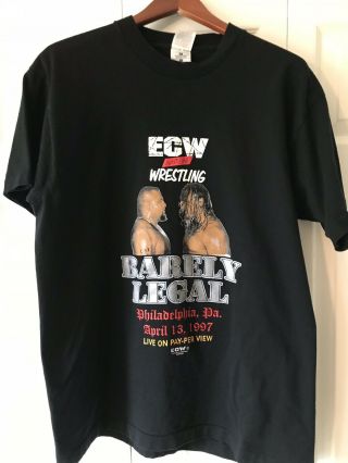 Vintage Ecw Wrestling T Shirt Mens Xl Extreme Championship Wrestling