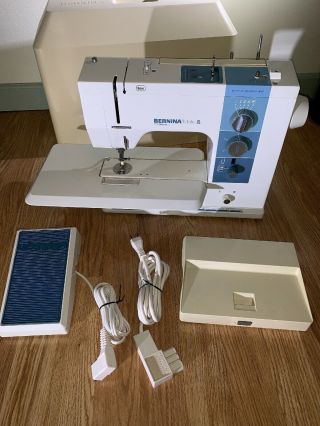 Vintage BERNINA MATIC 910 ELECTRONIC SEWING MACHINE,  pedal/case/power/accessories 5