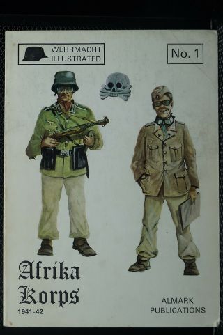 Ww2 German Wehrmacht Illustrated No 1 Afrika Korps Reference Book