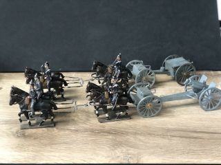 Cbg Mignot: Rare Prussian Artillery - Caisson & Gun Teams.  Pre War