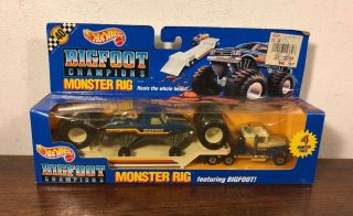1991 Hot Wheels Big Foot Champions Monster Rig Vintage